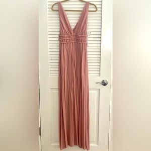 Perfect for summer Nordstrom rose colored maxi dress!